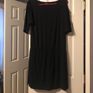 Black cocktail dress